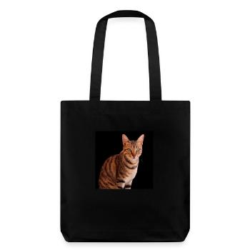 Chat chat chaton doux - Tote bag épais recyclé Stanley/Stella - noir - Dos