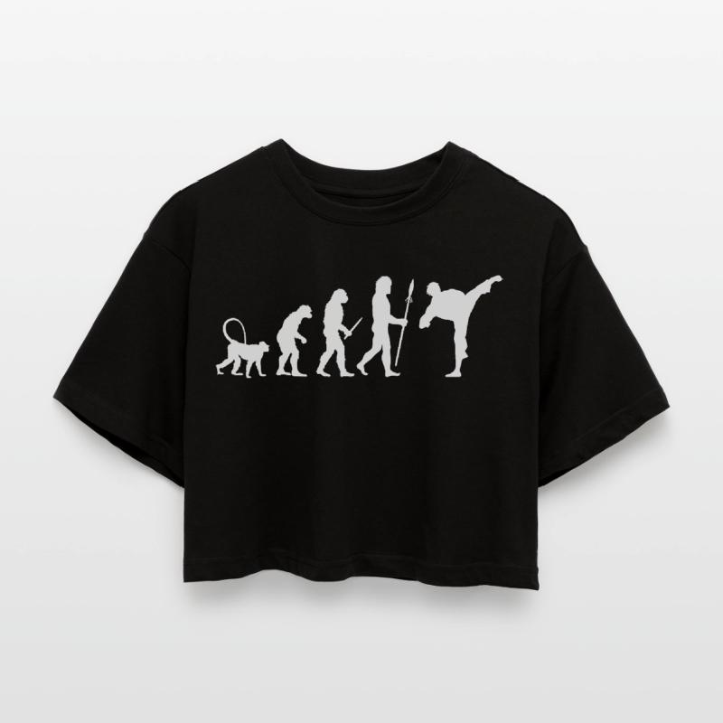 Évolution du karaté T-shirt court oversize Femme