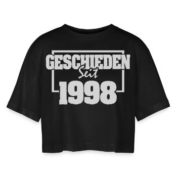 Proverbes 1998 - T-shirt court oversize Femme - noir - Devant - AI Model Female 172 light (172cm)