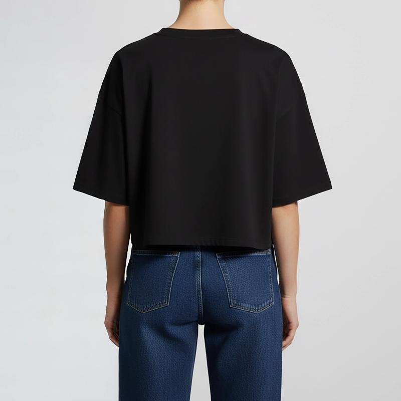 gaertner evolution progress development Women’s Oversized Cropped T-Shirt