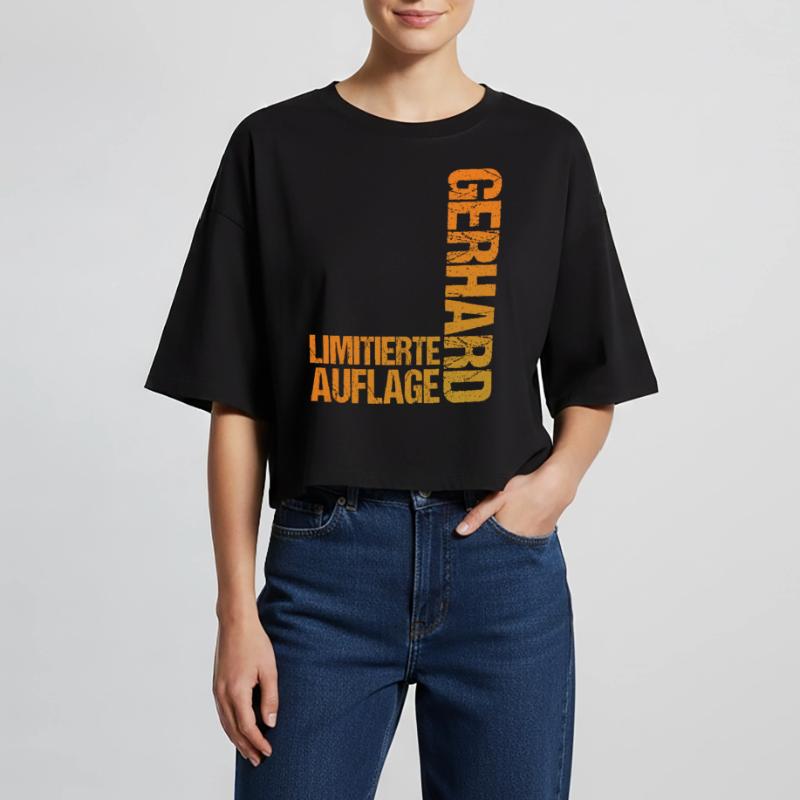 Gerhard Women’s Oversized Cropped T-Shirt