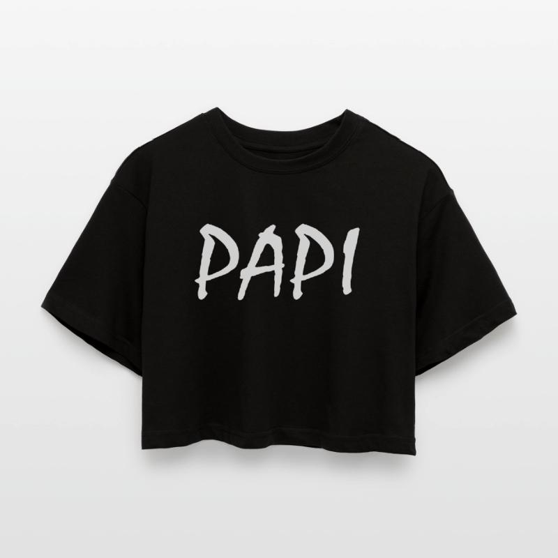 Papi T-shirt court oversize Femme