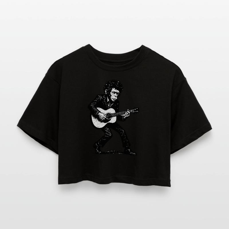 Auteur-compositeur-interprète | Le Singe Danseur T-shirt court oversize Femme