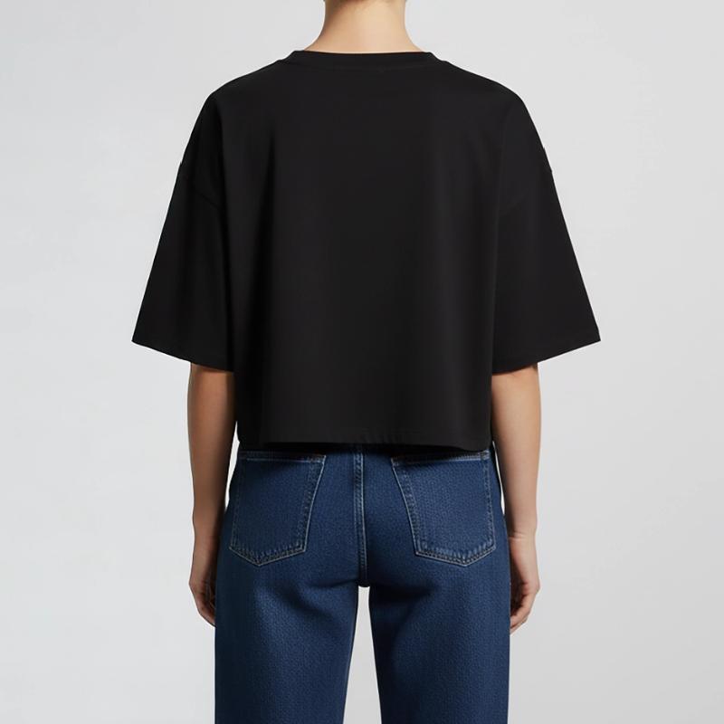 Différance - Derrida - Différer et différer T-shirt court oversize Femme