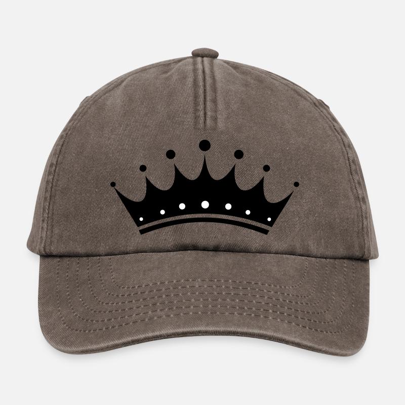 Krone - Relaxed Vintage Cap - Vintage Braun