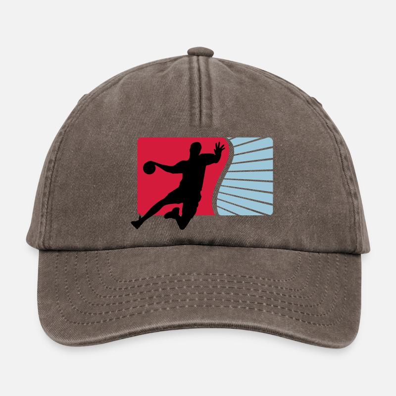 handball - Casquette vintage décontractée - marron vintage