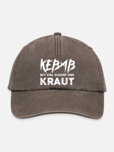 Kebab - Relaxed Vintage Cap - Vintage Braun