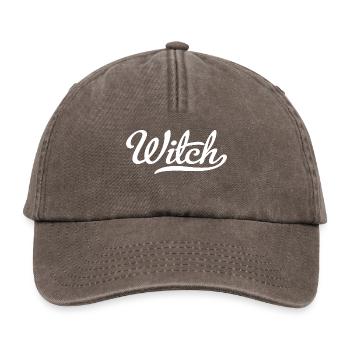 Hexe - Relaxed Vintage Cap - Vintage Braun - Vorne
