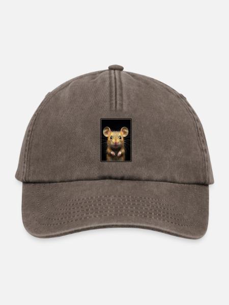 Mäuse Maus - Relaxed Vintage Cap - Vintage Braun