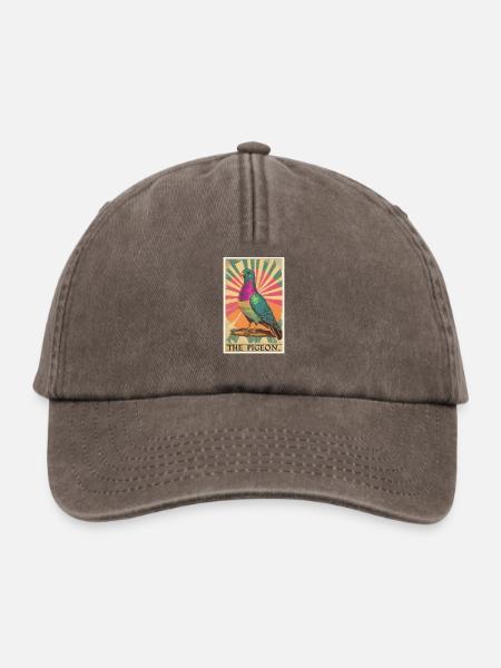 Tauben Taube - Relaxed Vintage Cap - Vintage Braun
