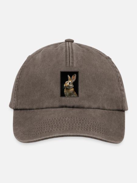 Hasen Hase - Relaxed Vintage Cap - Vintage Braun