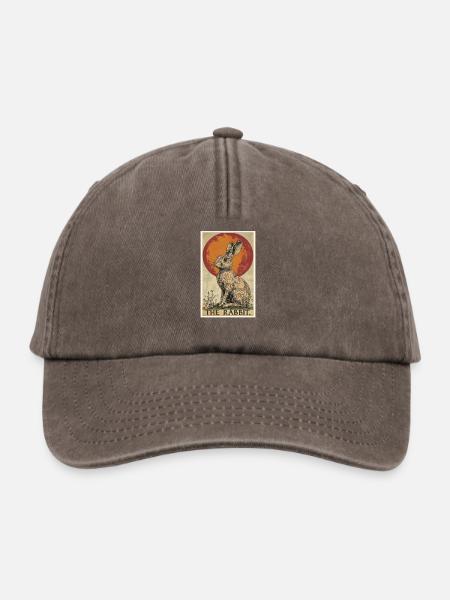 Hasen Hase - Relaxed Vintage Cap - Vintage Braun