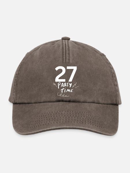 27 - Relaxed Vintage Cap - Vintage Braun