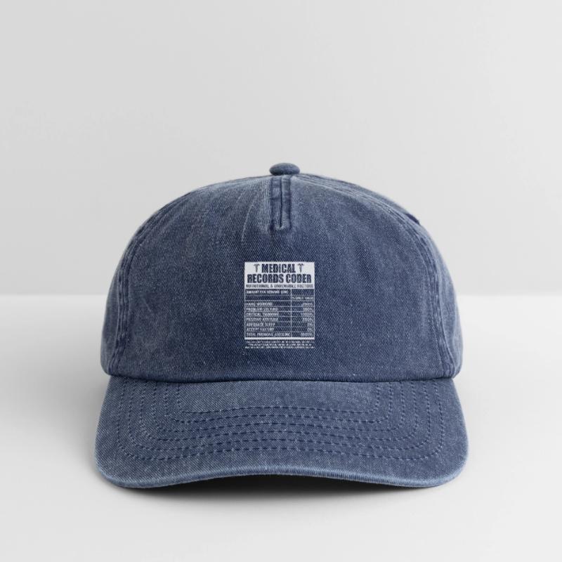 Medizin Programmierer Medizinischer Coder Relaxed Vintage Cap