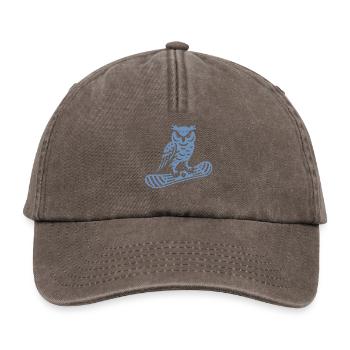 Minimalistisches Design: - Relaxed Vintage Cap - Vintage Braun - Vorne