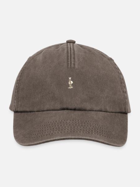 Lama - Relaxed Vintage Cap - Vintage Braun