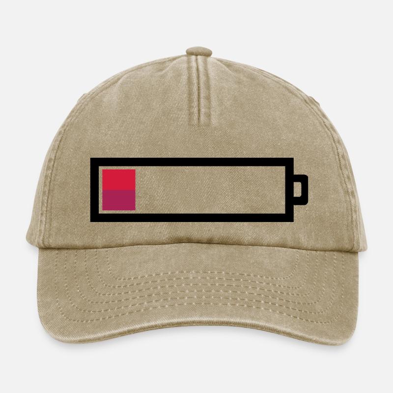 Batterie Vide - Casquette vintage décontractée - beige vintage