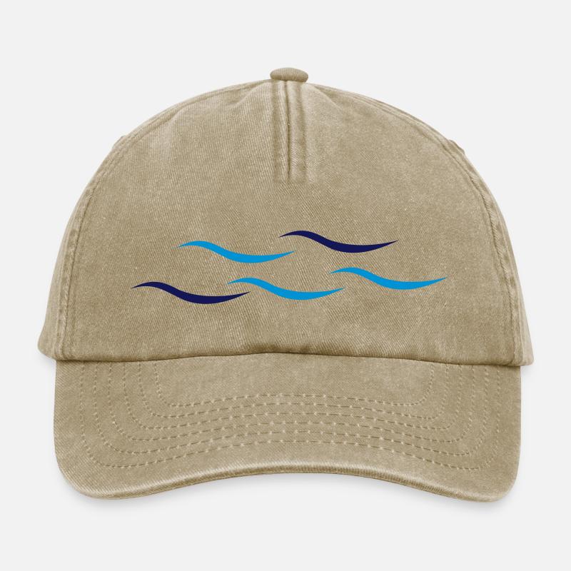 Wellen - Relaxed Vintage Cap - Vintage Beige