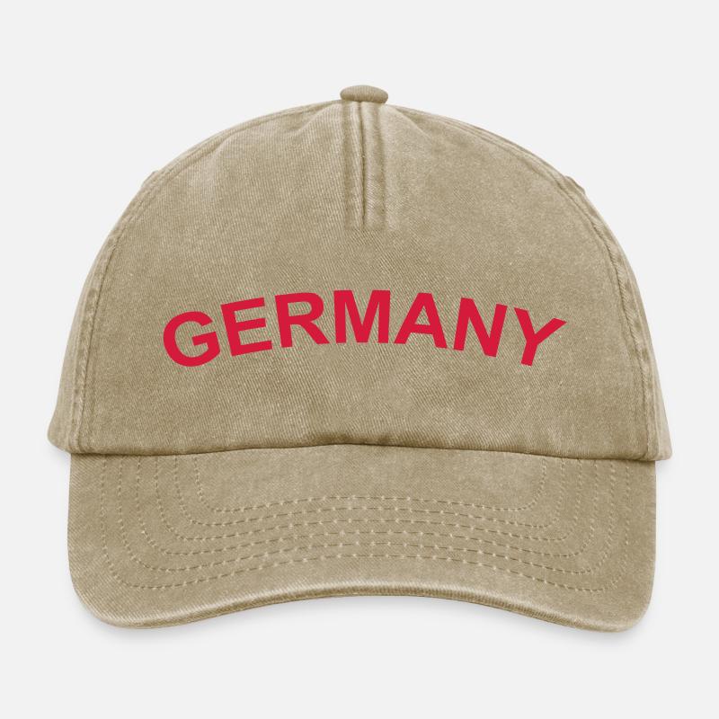 Germany - Relaxed Vintage Cap - Vintage Beige