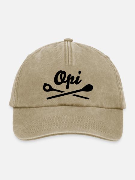 Opi - Relaxed Vintage Cap - Vintage Beige