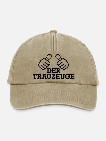 Trauzeuge - Relaxed Vintage Cap - Vintage Beige
