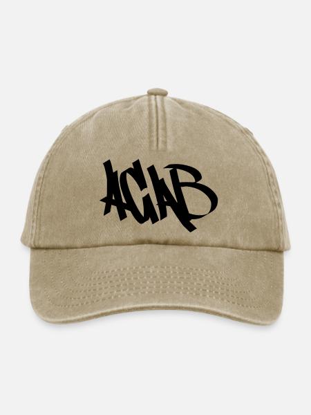 Acab - Relaxed Vintage Cap - Vintage Beige