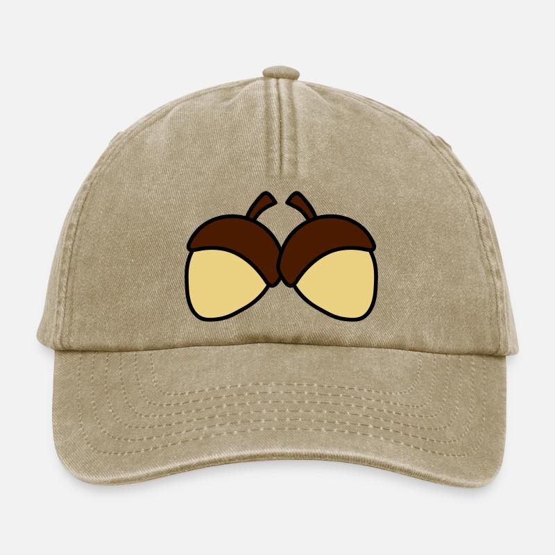 Nuts - Casquette vintage décontractée - beige vintage