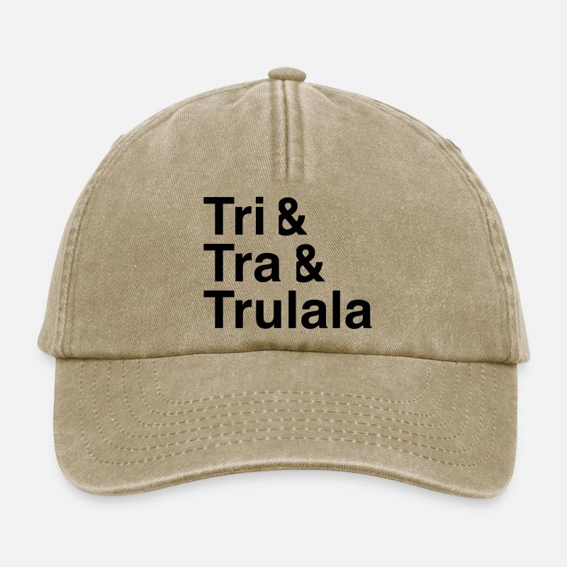 Kasper - Tri Tra Trulala - Relaxed Vintage Cap - vintage beige
