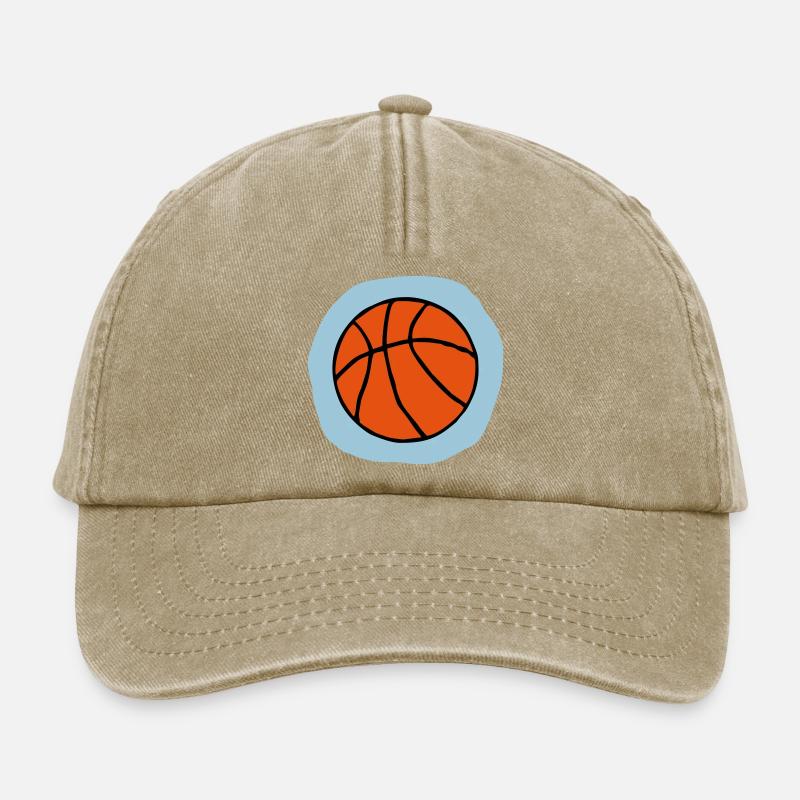 Basketball gift - Relaxed Vintage Cap - vintage beige
