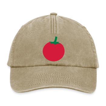 Tomate - Relaxed Vintage Cap - Vintage Beige - Vorne