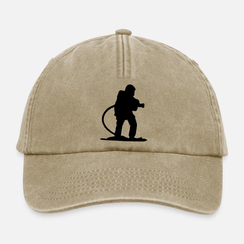 Feuerwehrmann Angriff - Relaxed Vintage Cap - Vintage Beige
