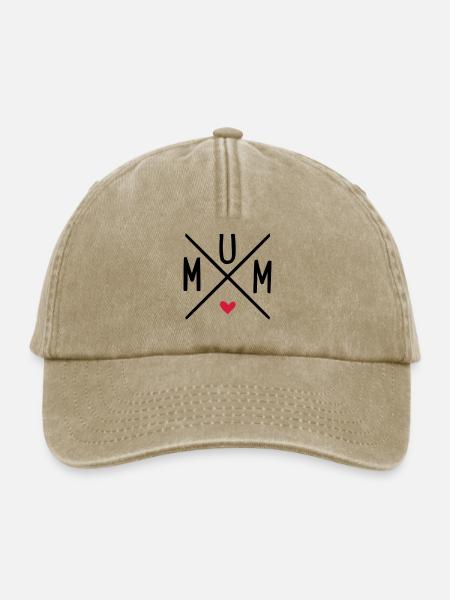 mum - Relaxed Vintage Cap - Vintage Beige