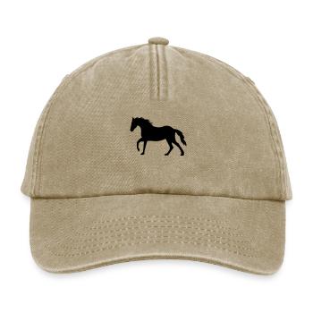 cheval - Casquette vintage décontractée - beige vintage - Devant