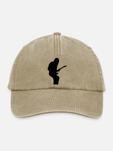 The Guitar Player! - Relaxed Vintage Cap - Vintage Beige