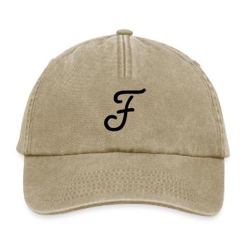 f - Relaxed Vintage Cap - Vintage Beige - Vorne