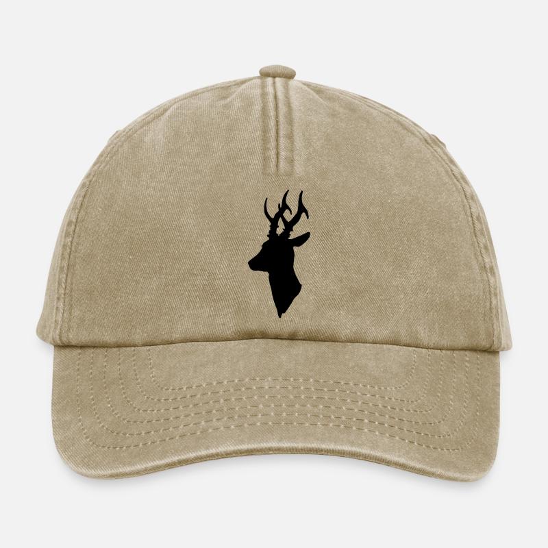 ikra - Relaxed Vintage Cap - Vintage Beige