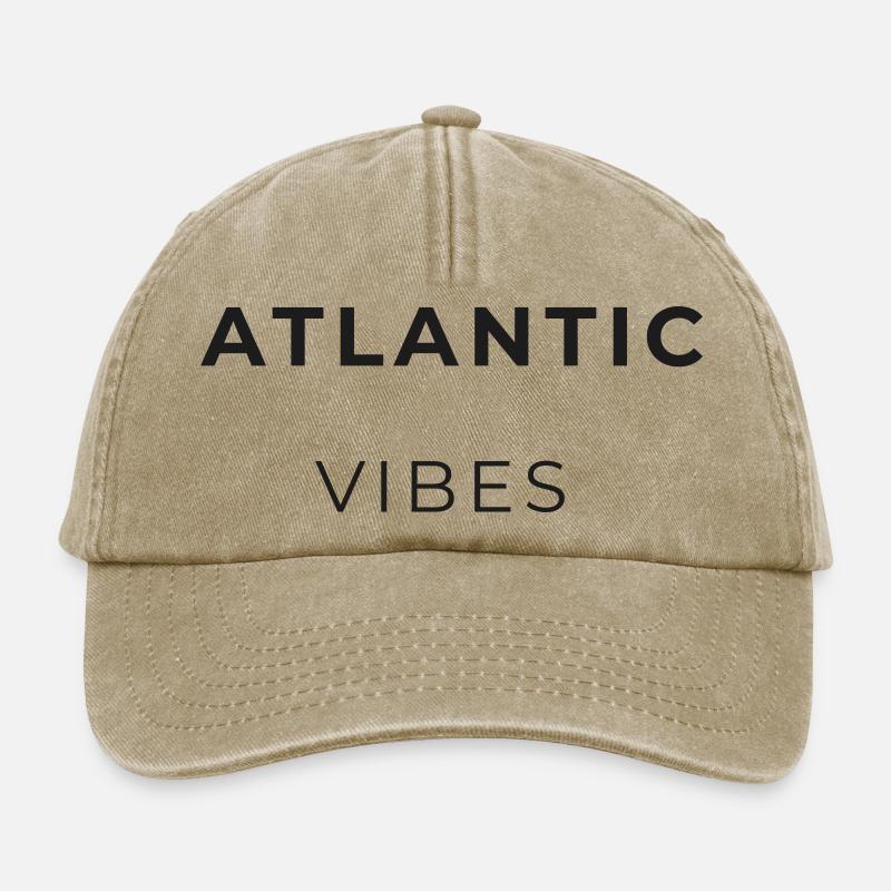 ATLANTIC VIBE - Relaxed Vintage Cap - vintage beige
