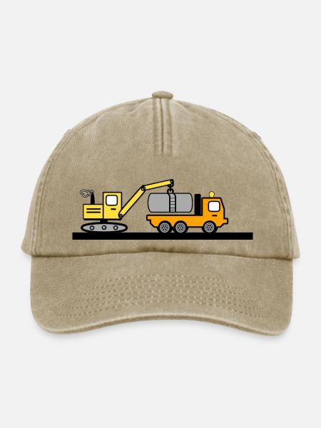 Bagger - Relaxed Vintage Cap - Vintage Beige