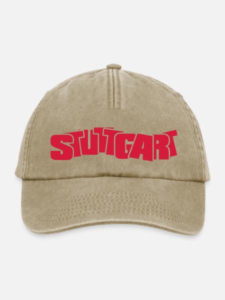 Stuttgart - Relaxed Vintage Cap - Vintage Beige