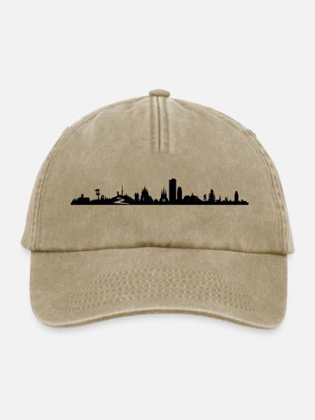 Skyline - Thüringen - Relaxed Vintage Cap - Vintage Beige