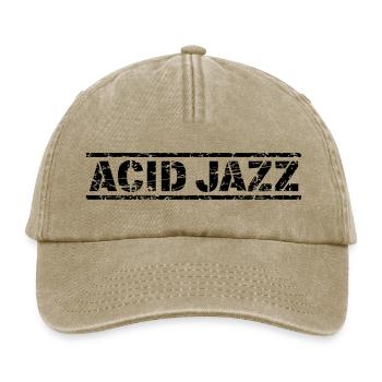 Acid Jazz - Relaxed Vintage Cap - Vintage Beige - Vorne