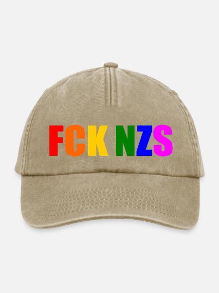Fck nzs - Relaxed Vintage Cap - Vintage Beige