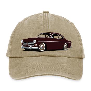 serie 120 simple custom - Casquette vintage décontractée - beige vintage - Devant