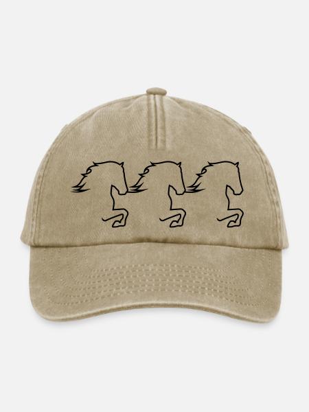 Tölter Trio - Relaxed Vintage Cap - Vintage Beige
