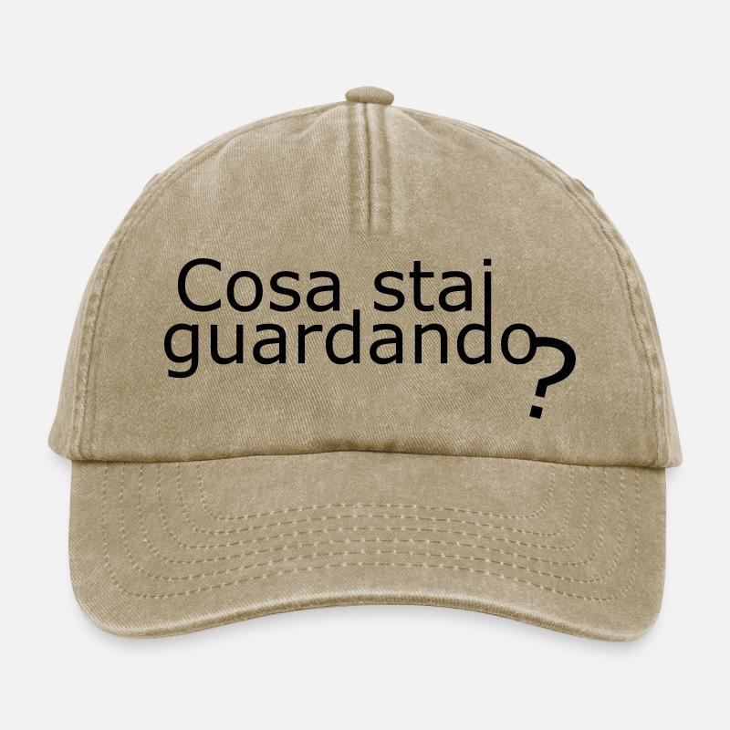Chercher - Casquette vintage décontractée - beige vintage