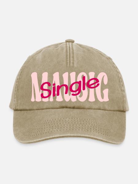 Single Maus Freundin - Relaxed Vintage Cap - Vintage Beige