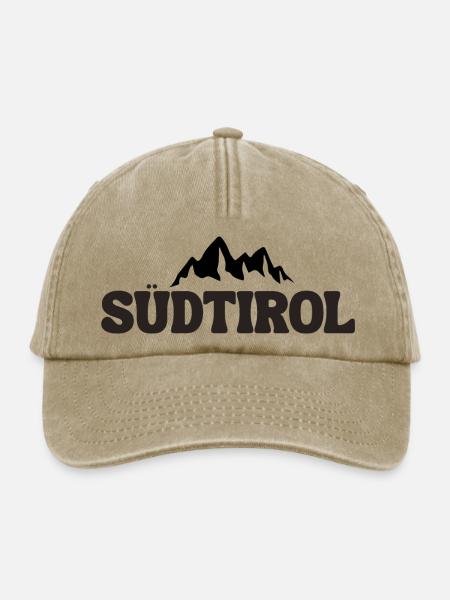 Südtirol - Relaxed Vintage Cap - Vintage Beige