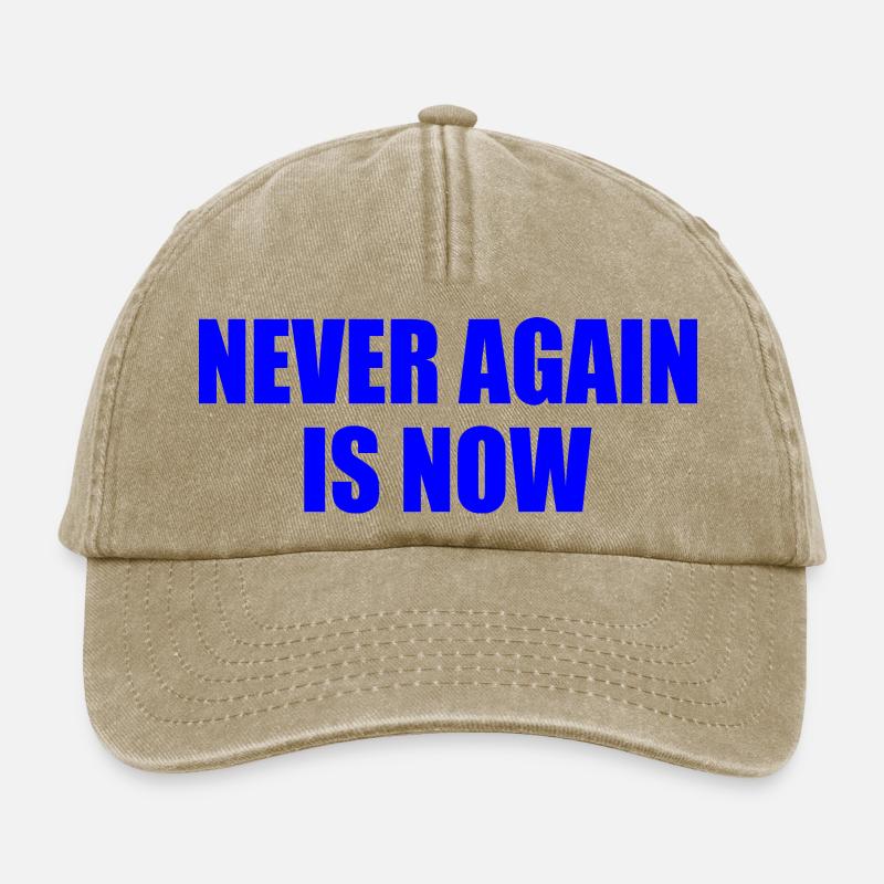 Never again is now - Berretto vintage dal look casual - beige antico
