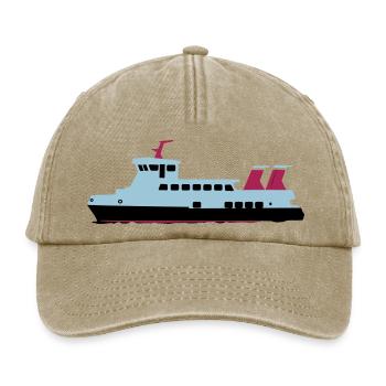 schiff - Relaxed Vintage Cap - Vintage Beige - Vorne