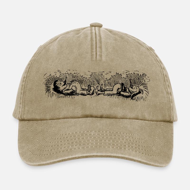 Max und Moritz 2 - Relaxed Vintage Cap - Vintage Beige